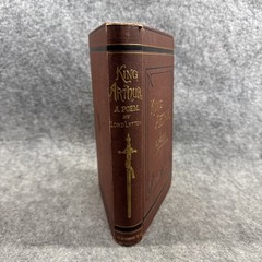 King Arthur. A Poem Revised Edition by Edward Bulwer, Lord Lytton READ!!