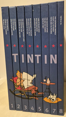 The Adventures of Tintin: Hergé Vol’s 1-8 Very Good (see photos:)