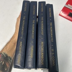 Selections From The Numismatist Lot Of 4 Hardcovers 1960 1961 Coins Paper Money
