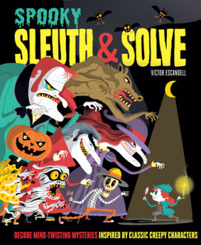 Sleuth Solve: Spooky: Decode Mind-Twisting Mysteries Inspired by Classi – GOOD