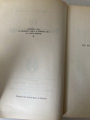 Antique 1915 Of Human Bondage by W. Somerset Maugham Hardcover Book