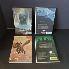 Lot 8 Complete Amulet Series Books by Kazu Kibuishi #1-8 – #3 is Signed!