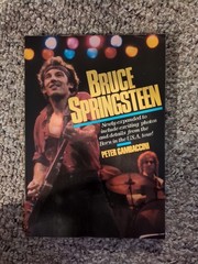 Bruce Springsteen by Peter Gambaccini Softcover Book 1985 159 Pages