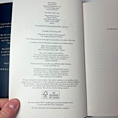 Katabasis R. F. Kuang Hardcover The Broken Binding Tier 2 Edition Bookmark