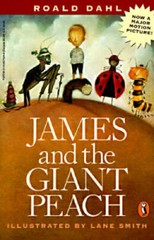 James and the Giant Peach – Paperback By Dahl, Roald – GOOD