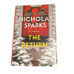 Book Nicholas Sparks The Return Hardcover 2020 Grand Central Dust Jacket
