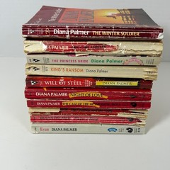 Lot of 10 Diana Palmer Western Cowboy Romance Paperbacks Novels Books Silhouette
