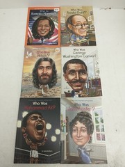 Lot Of 31 Who HQ Books – “Who Is “/” What Was”/ “Where Is” Paperback Stories
