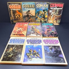 CONAN Lot of 10: Cimmeria, Wanderer,Buccaneer,Avenger,Usurper,Raider,Magnificent
