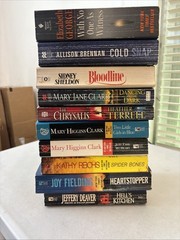 Lot of 10 – Mystery and Thrillers – Mixed Authors – FREE SHIPPING