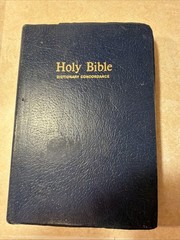 Holy Bible Concordance King James Version – Red Letter Edition 7.5″ x 5.5″