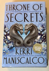 Throne of Secrets by Kerri Maniscalco Barnes & Noble Exclusive US Edition Rare