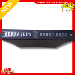 NEW Geddy Lee’s Big Beautiful Book of Bass Hardcover, 9780062747839, FREESHIP