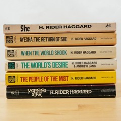 H. Rider Haggard – 6 Book Lot of Paperbacks