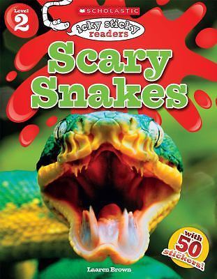 Scary Snakes by Laaren Brown (2015, Trade Paperback)