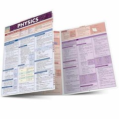 Physics (Quick Study Academic) – Pamphlet, by Dr. Eric Hines; Mark – Good