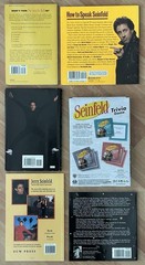 Lot of 5 Jerry Seinfeld TV Show Books + Trivia Game Sein Language Original Owner