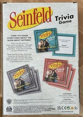 Lot of 5 Jerry Seinfeld TV Show Books + Trivia Game Sein Language Original Owner