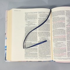 Zondervan NIV Artisan Collection Bible Jesus Word in Red Leathersoft Multicolor