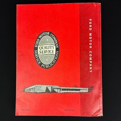 1965 Ford Mustang Shop Manual Comet Fairlane Falcon Factory Service Repair Guide