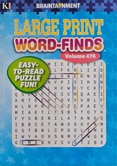 5 New Large Print Word-Finds Puzzle Books Kappa Games Vol #446-478 ~ Search,Hunt