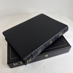 ESV Heirloom Bible (Alpha Edition)-Black Goatskin Leather Excellent