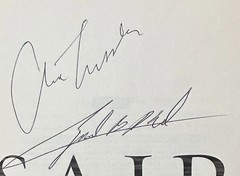 Signed x2 Corsair Clive Cussler Jack Du Brul 2009 HCDJ Putnam Books Very Good