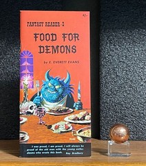 DARK FANTASY Food For Demons E Everett Evans 1974 Weird Fiction Ray Bradbury