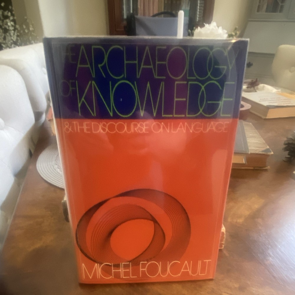 Foucault The Archaeology of Knowledge Michel Foucault Hardcover DJ Mylar