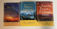 Lot of 3 The Teachings of Abraham Esther & Jerry Hicks Self-Help New Age Books
