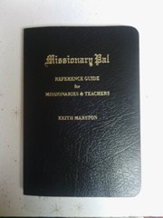 Missionary Pal by Keith Marston (2004-12-24)