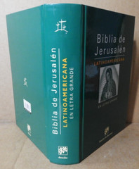 BIBLIA DE JERUSALEN (LATINOAMERICANA) LETRA GRANDE 2007 BILBAO,SPAIN EX!