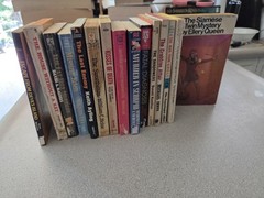 Vintage Spy & Adventure-Mystery Novels 15 Book Lot Paperback