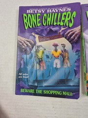 Bone Chillers Lot Betsy Haynes 1990s Vintage PB Horror #1 #11 Toilet Terror