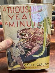 A THOUSAND YEARS A MINUTE, ADVENTURES IN THE UNKNOWN #2, DJ, CARL CLAUDY