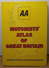 AA Motorists’ Atlas of Great Britain by Automobile Association 1977 Hardcover