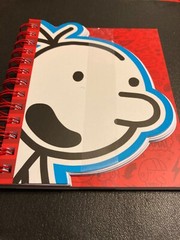 Wimpy Kid Spiral notebook Red 6 3/4 5 1/2 inches