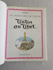 TINTIN AU TIBET (ADVENTURES OF TINTIN) (FRENCH EDITION) By Herge Hardcover 1960