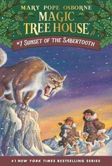 Sunset of the Sabertooth – Paperback, by Osborne Mary Pope – Very Good j