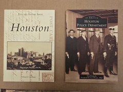 Houston Pack: Police Dept-New & Hou Postcard Series-New & Hou Puzzle-used