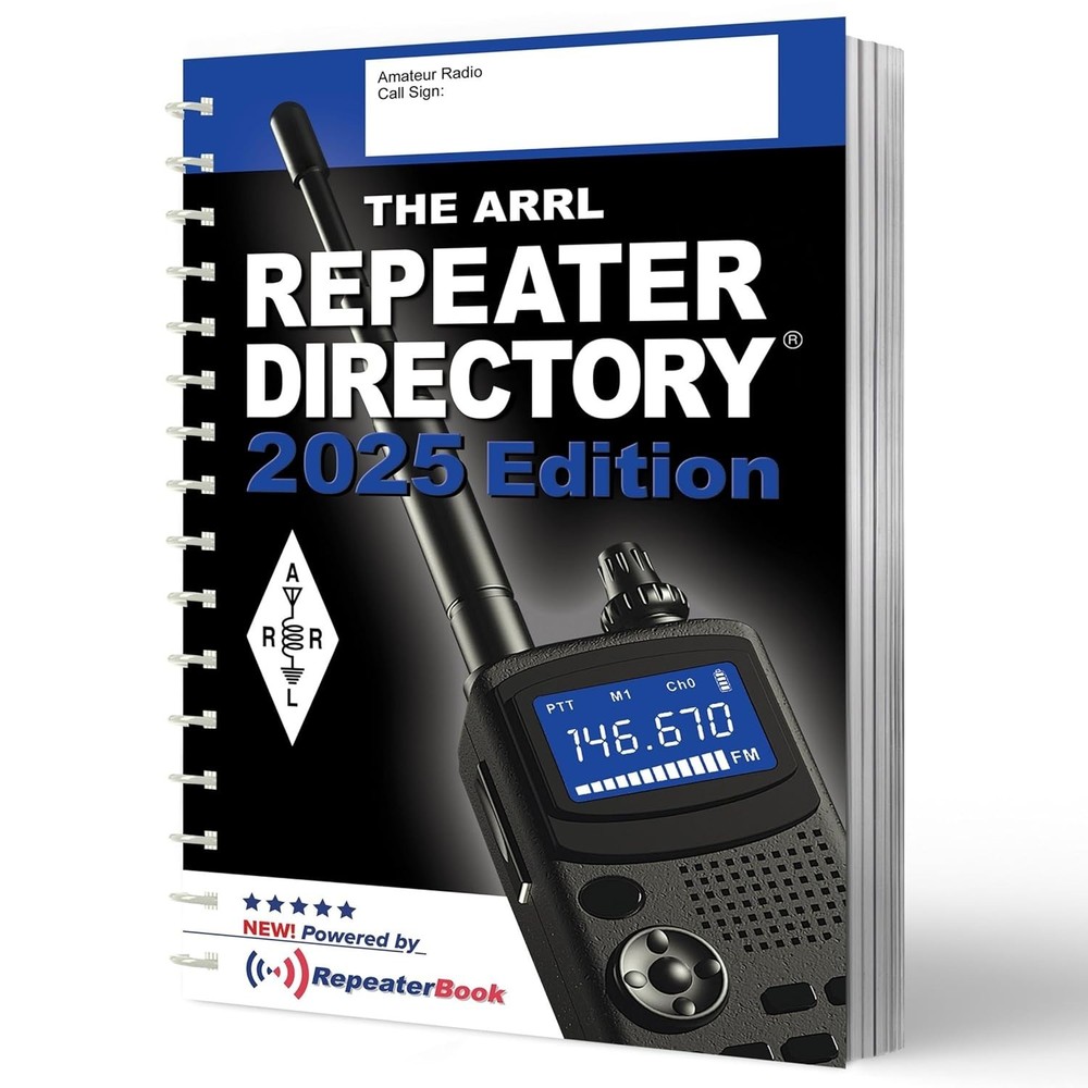 ARRL Repeater Directory 2025 Edition – World’S Largest Printed Directory of Repe