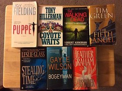 Miscellaneous Suspense Authors, Paperbacks, Lot Of 7, English