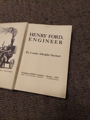Henry Ford Engineer 1950 Louis Albright Neyhart Vintage Book – NICE!