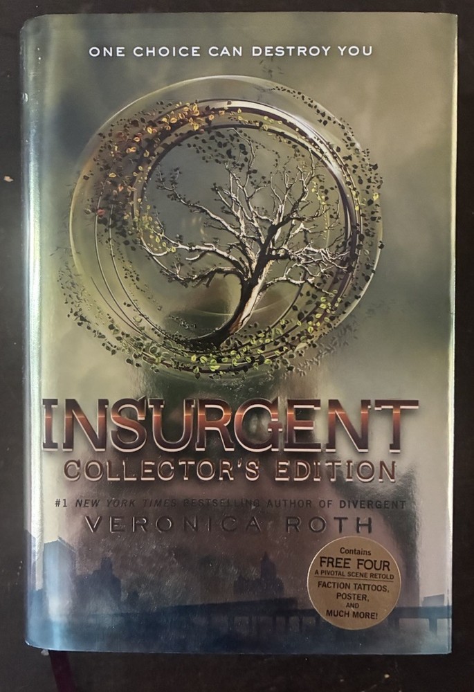 Insurgent Collector’s Edition Veronica Roth Hardcover Divergent Ser. Dust Jacket