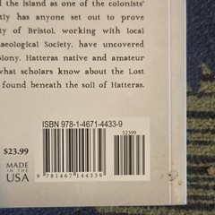 Scott Dawson The Lost Colony and Hatteras Island Paperback 2020