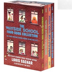 Wayside School 4-Book Box Set: Hilarious Stories by Louis Sachar for Ages 7-9