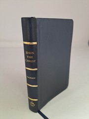 Jesus the Christ James E Talmage Missionary Edition Navy Blue Flex Cover LDS