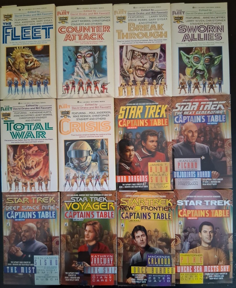 The Fleet Star Trek Captain’s Table. 12 In Very Good Condition FREE SHIPPING US