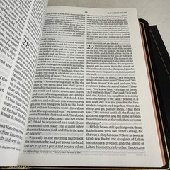 ESV Heirloom Bible (Alpha Edition)-Black Goatskin Leather Excellent