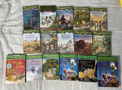 Lot of 16 The MAGIC TREE HOUSE Series 14 pb, 2 Hardcover